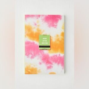 Burn After Writing (Tie-Dye) - by Sharon Jones (Paperback)